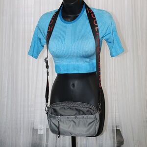 Adolfo Dominguez Nylon Crossbody. Unisex. Sz. M